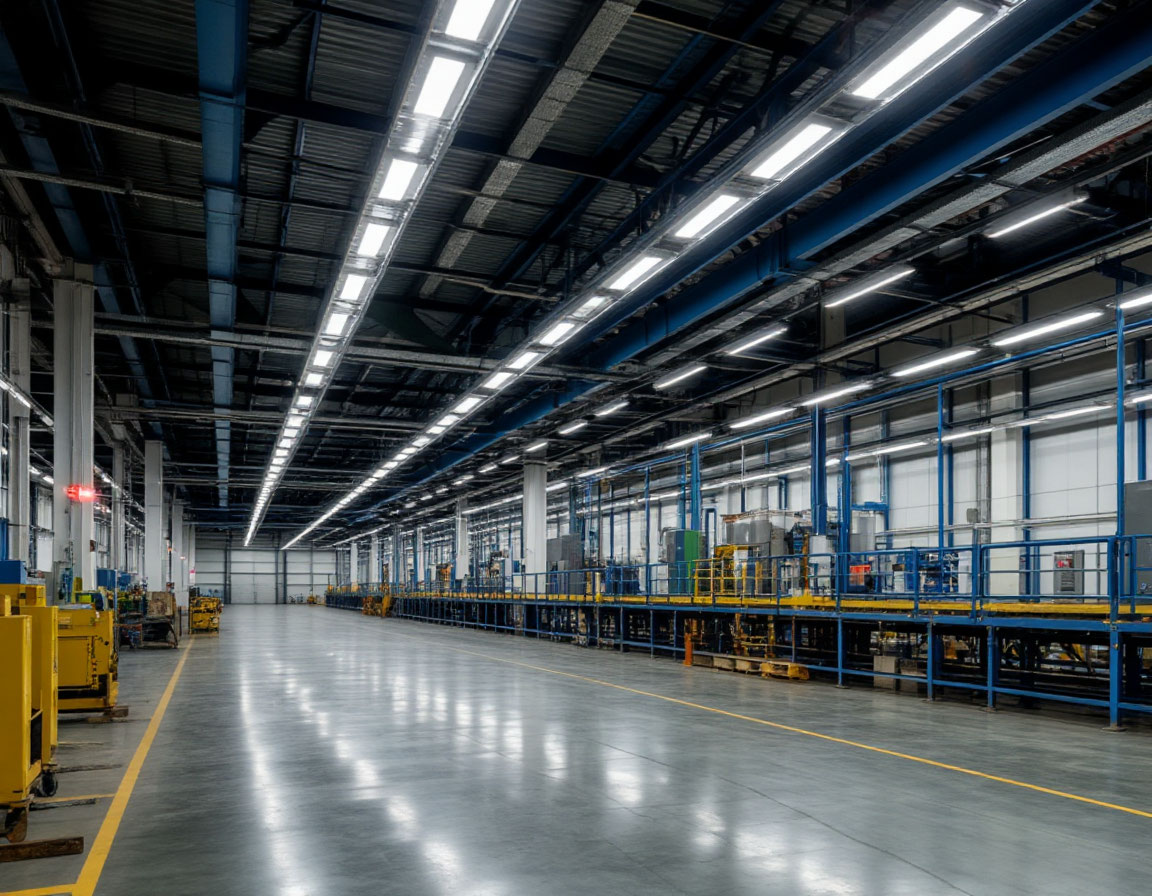 Светодиодное освещение промышленных объектов: как снизить затраты на электроэнергию до 50%